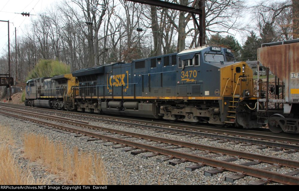 CSX 3470 on B714